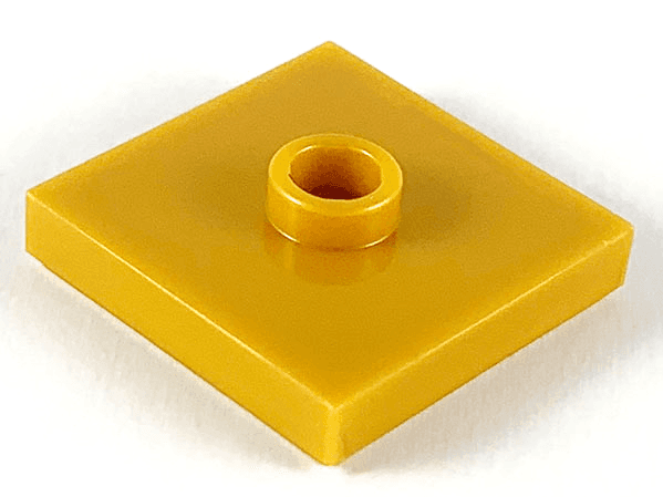 Plate, Modified 2 x 2 with Groove and 1 Stud in Center (Jumper)