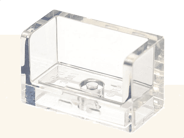Panel 1 x 2 x 1 with Rounded Corners and 2 Sides