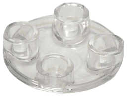 Plate, Round 2 x 2 with Rounded Bottom (Boat Stud)