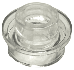 Plate, Round 1 x 1 with Open Stud