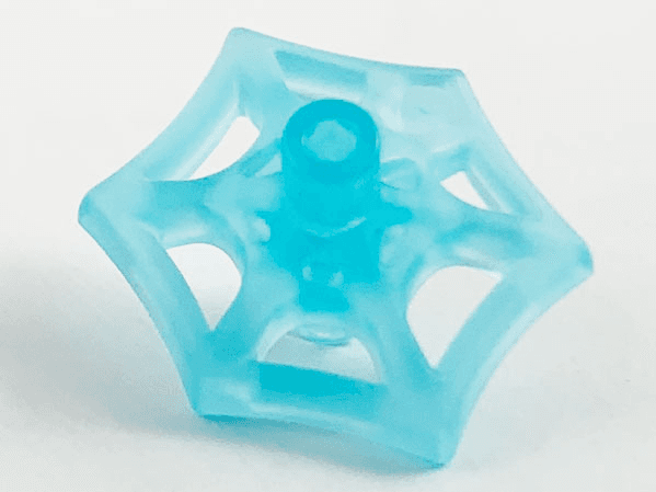 Minifigure, Weapon Web Effect, Small with Short Bar on Front and Back