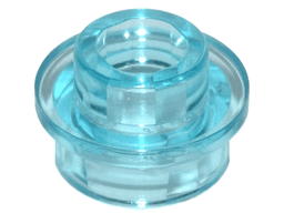 Plate, Round 1 x 1 with Open Stud