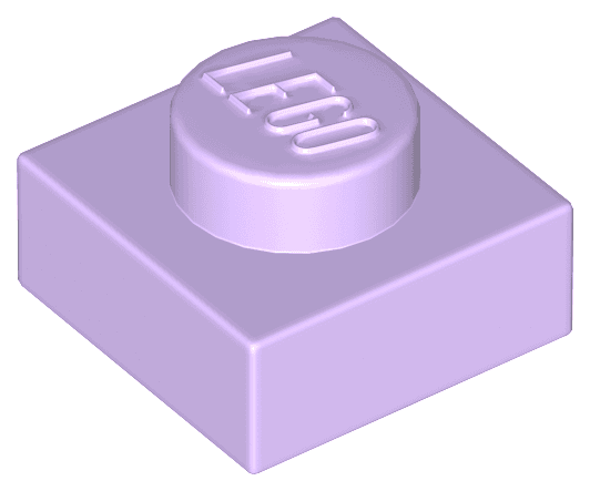 Plate 1 x 1