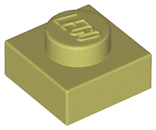 Plate 1 x 1