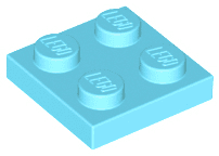 Plate 2 x 2