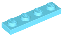Plate 1 x 4