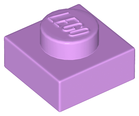 Plate 1 x 1