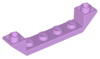 Slope, Inverted 45 6 x 1 Double with 1 x 4 Cutout