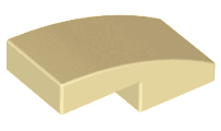 Slope, Curved 2 x 1 x 2/3