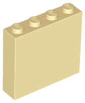 Brick 1 x 4 x 3