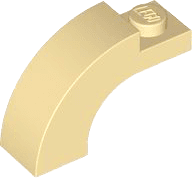 Arch 1 x 3 x 1 2/3 Curved Top