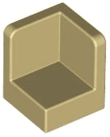 Panel 1 x 1 x 1 Corner