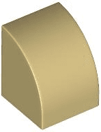 Slope, Curved 1 x 1