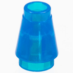 Cone 1 x 1 with Top Groove