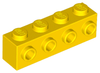 Brick, Modified 1 x 4 with Studs on Side