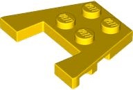 Wedge, Plate 3 x 4 with Stud Notches