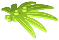 Plant Leaves 6 x 5 Swordleaf with Open O Clip Thick