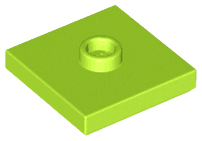Plate, Modified 2 x 2 with Groove and 1 Stud in Center (Jumper)
