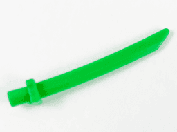 Minifigure, Weapon Sword Blade with Bar, Square Crossguard