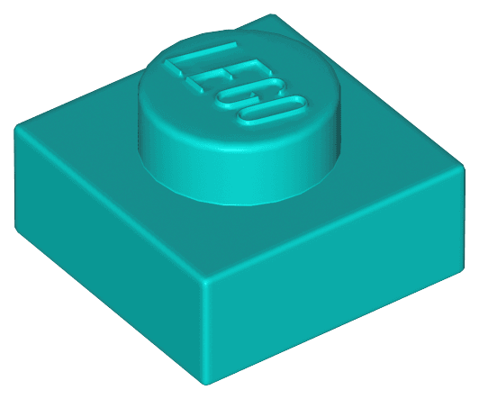 Plate 1 x 1