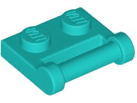 Plate, Modified 1 x 2 with Bar Handle on Side - Closed Ends