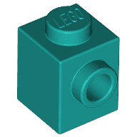 Brick, Modified 1 x 1 with Stud on Side