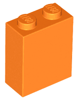 Brick 1 x 2 x 2 with Inside Stud Holder