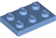 Plate 2 x 3
