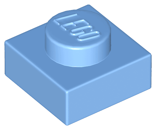 Plate 1 x 1