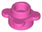 Plate, Round 1 x 1 with Flower Edge (4 Knobs / Petals)