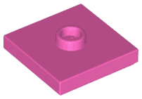 Plate, Modified 2 x 2 with Groove and 1 Stud in Center (Jumper)
