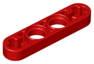 Technic, Liftarm Thin 1 x 4 - Axle Holes