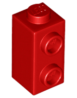 Brick, Modified 1 x 1 x 1 2/3 with Studs on Side