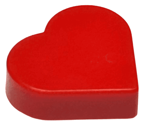 Tile, Round 1 x 1 Heart