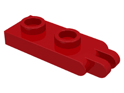 Hinge Plate 1 x 2 with 2 Fingers on End - Hollow Studs