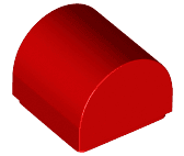 Slope, Curved 1 x 1 x 2/3 Double