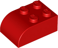 Slope, Curved 3 x 2 with 4 Studs