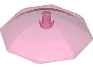 Minifigure, Utensil Umbrella Top with No Bottom Flaps, 6 x 6 with Top Stud