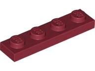 Plate 1 x 4