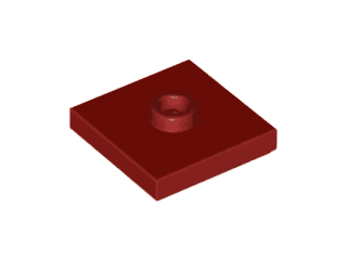 Plate, Modified 2 x 2 with Groove and 1 Stud in Center (Jumper)