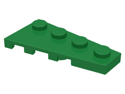 Wedge, Plate 4 x 2 Right