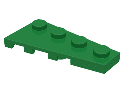 Wedge, Plate 4 x 2 Right