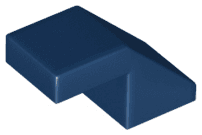 Slope 45 2 x 1 with Cutout without Stud