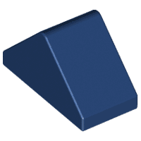 Slope 45 2 x 1 Double with Bottom Stud Holder