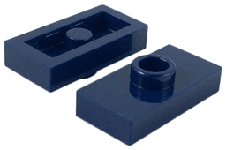 Plate, Modified 1 x 2 with 1 Stud without Groove (Jumper)
