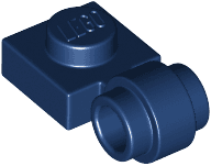 Plate, Modified 1 x 1 with Light Attachment - Thick Ring