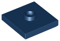 Plate, Modified 2 x 2 with Groove and 1 Stud in Center (Jumper)