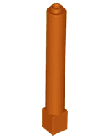Support 1 x 1 x 6 Solid Pillar