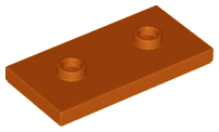 Plate, Modified 2 x 4 with 2 Studs (Double Jumper)