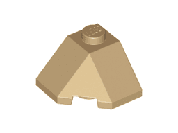 Wedge 2 x 2 (Slope 45 Corner)